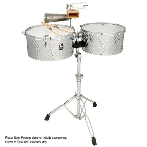 Toca Pro Line Series Timbale Set 14 & 15" in Steel