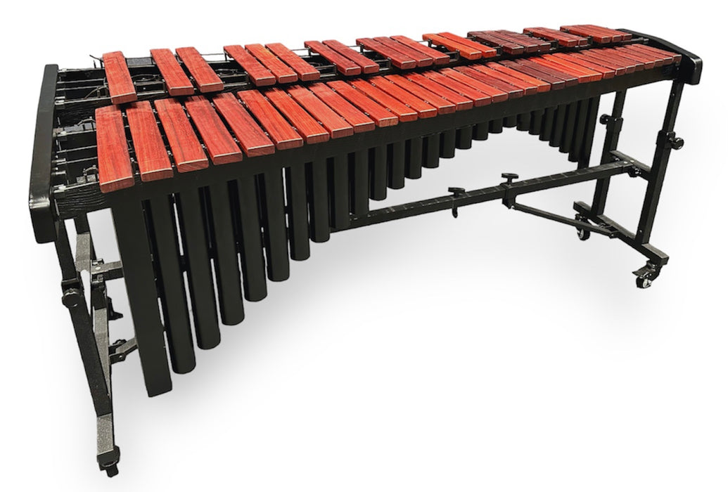 QEP Marimba Concert Marimba 4.3 Octaves Natural Padauk Bars