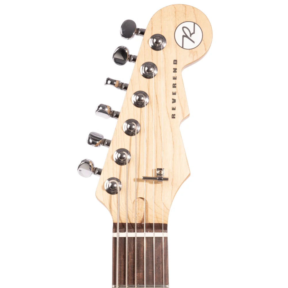 Reverend Descent Baritone Electric Guitar in Periwinkle