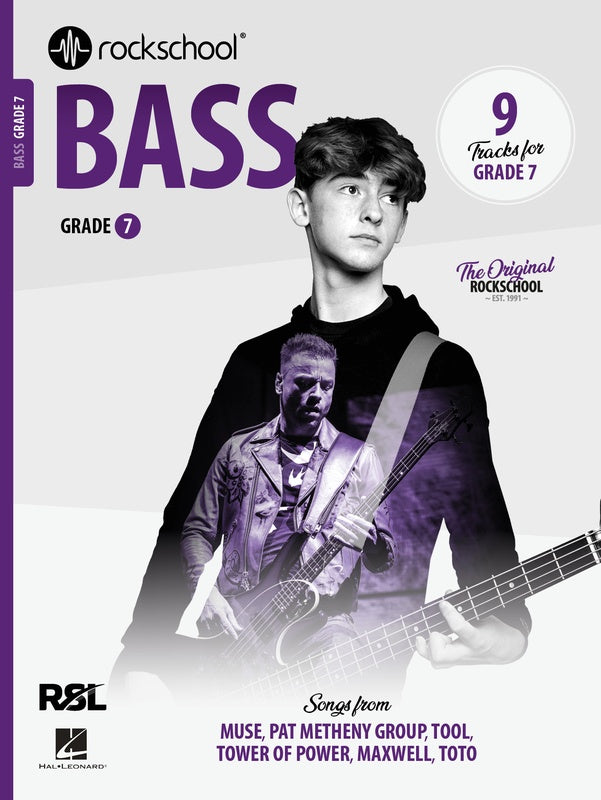 Rockschool Bass Debut to Grade 8 (2024)