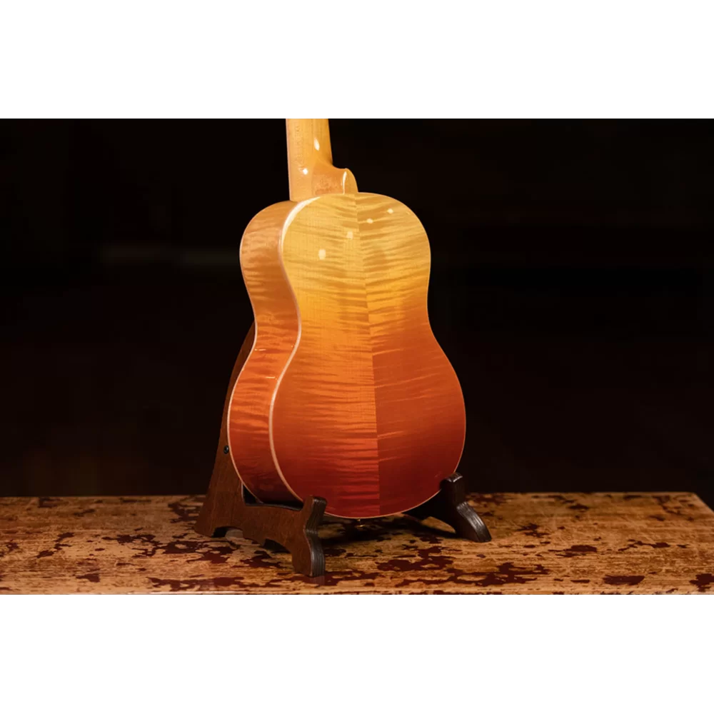 Ortega Prism Series Tenor Ukulele Flamed Maple Top Tequila Burst