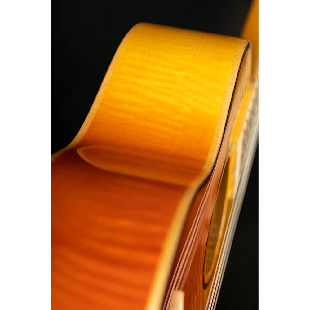 Ortega Prism Series Tenor Ukulele Flamed Maple Top Tequila Burst