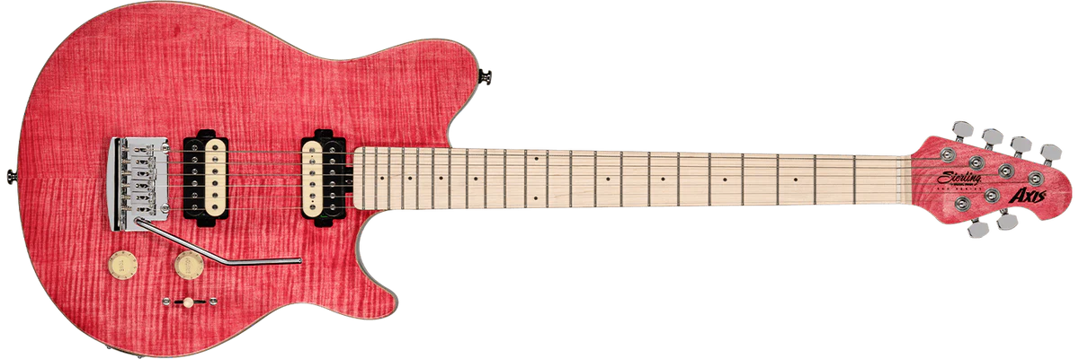 Sterling by Music Man Axis AX3FM Flame Maple Electric Guitar