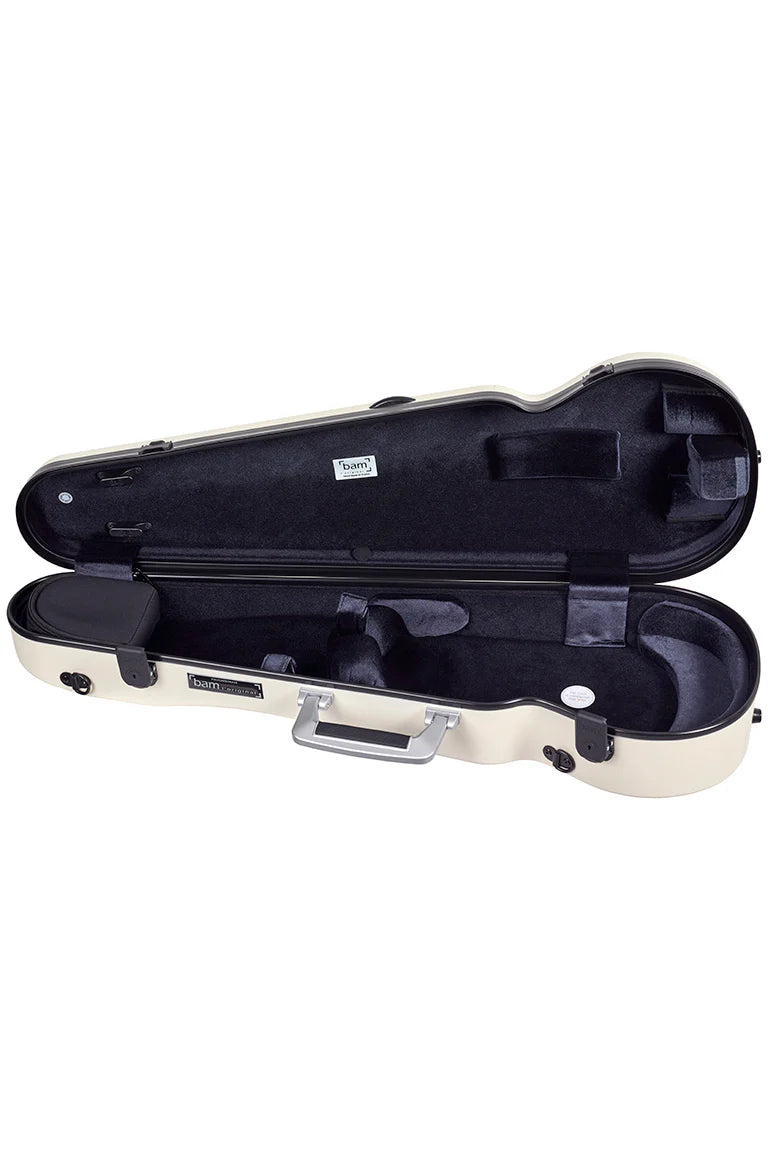 BAM Supreme Ice Hightech Polycarbonate Contoured violin case (3 colours)
