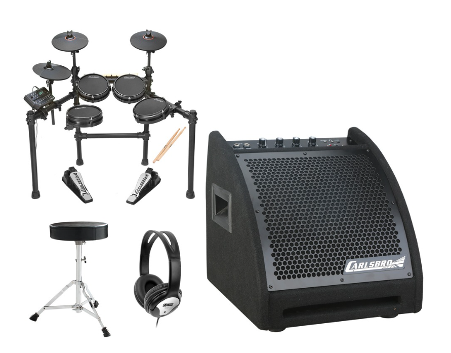 Carlsbro CSD25M Electronic Drum Kit 7 Pc - Mesh Head