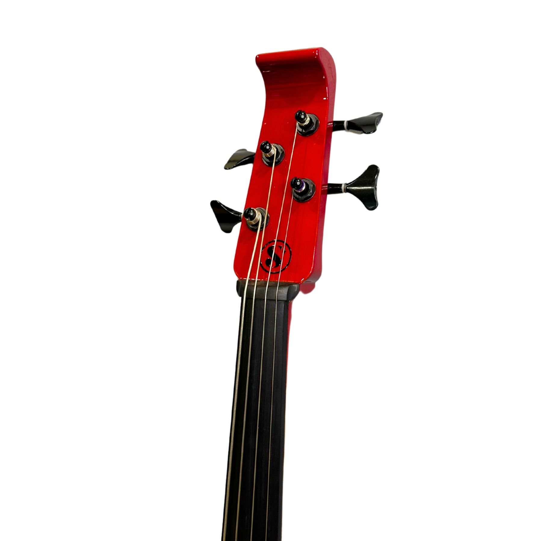 Sonic Strings Turbo Series Electric Cello Outfit Cherry Red