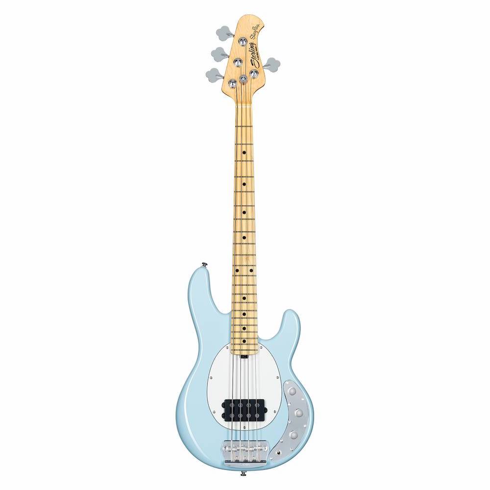 Sterling by Music Man StingRay Short Scale Bass Guitar in Daphne Blue