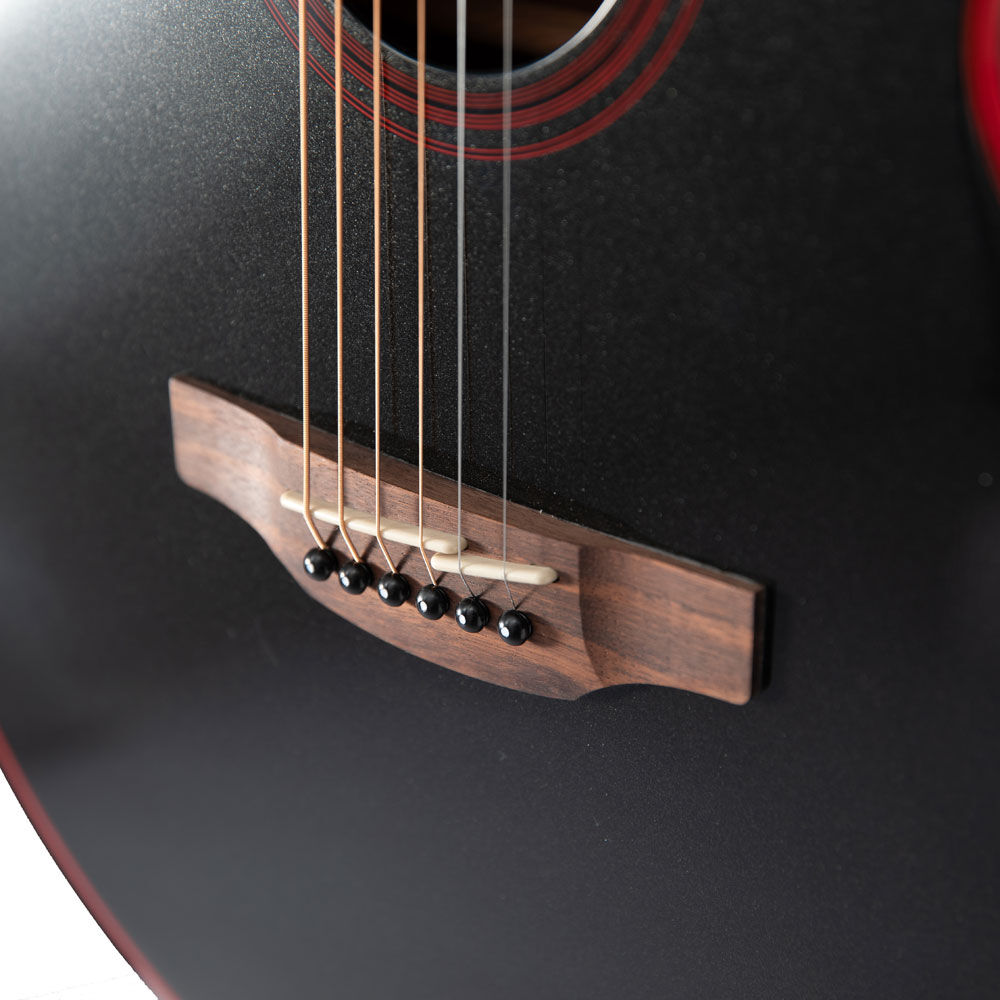 Takamine G49 Series FXC AC/EL Guitar w/Cutaway in Cosmic Black Sparkle