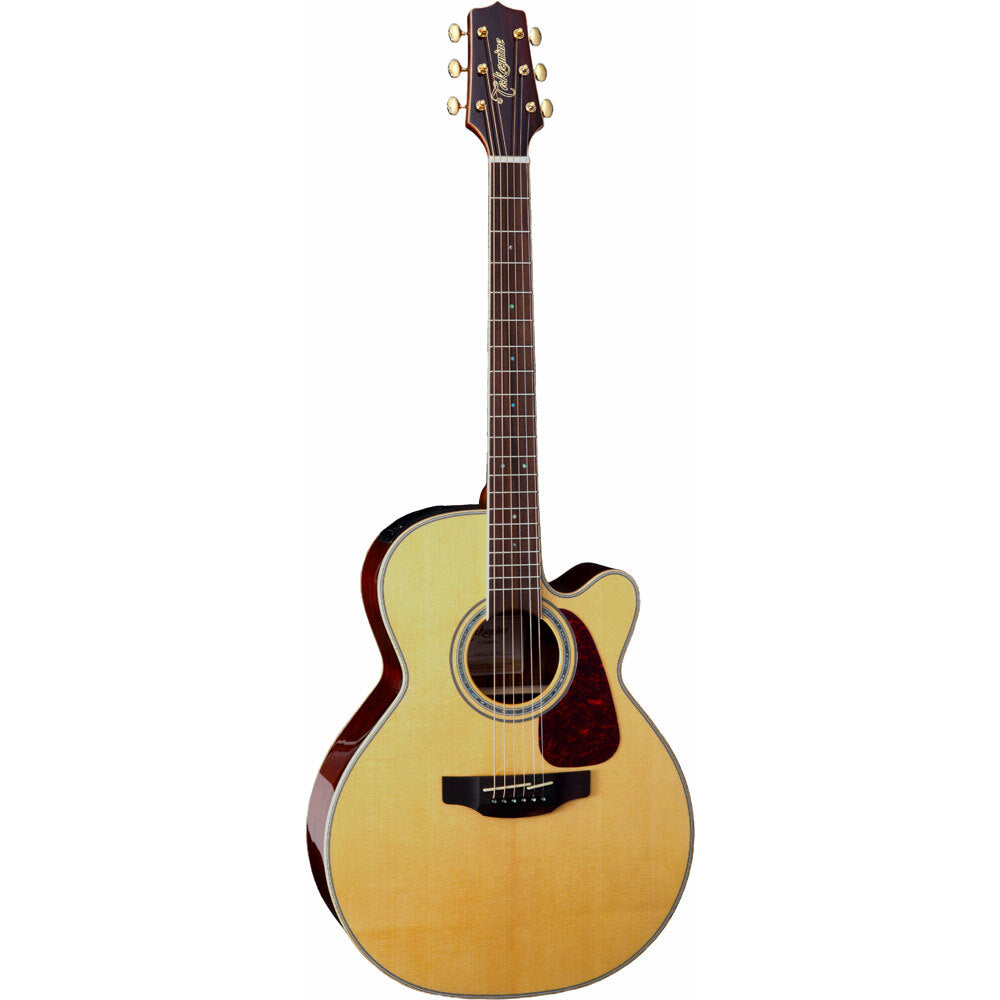 Takamine G90 Madagascan NEX AC/EL Guitar with Cutaway in Natural Gloss