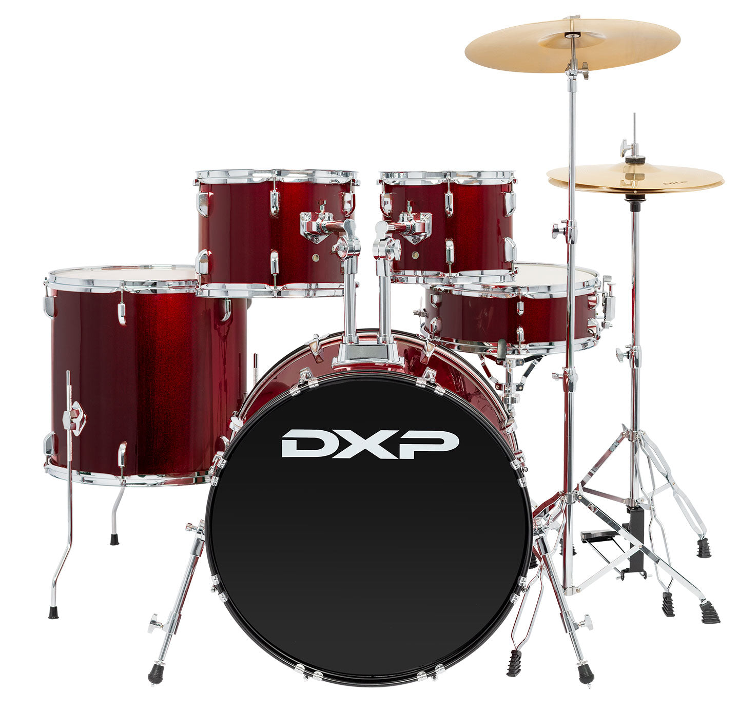 DXP Drum Kit 5 Piece Fusion Plus 22 Inch Perth Music Store Australia