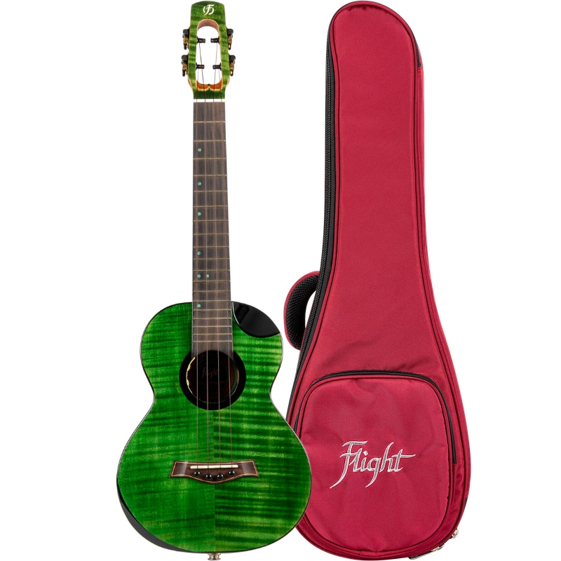 Flight Comet Green Tenor Ukulele Pickup