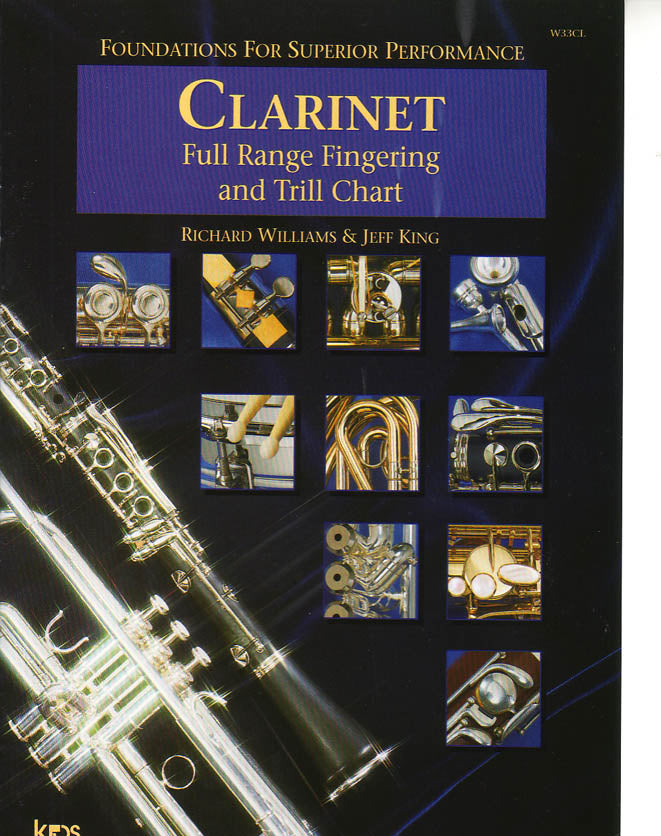 Foundations for Superior Performance – Full Range Fingering & Trill Chart