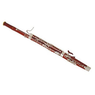 Wisemann WI-DBN-400 C Bassoon SILVER-PLATED KEYS, MAPLE WOOD BODY, WITH ENGRAVING, HIGH GRADE WOODEN CASE
