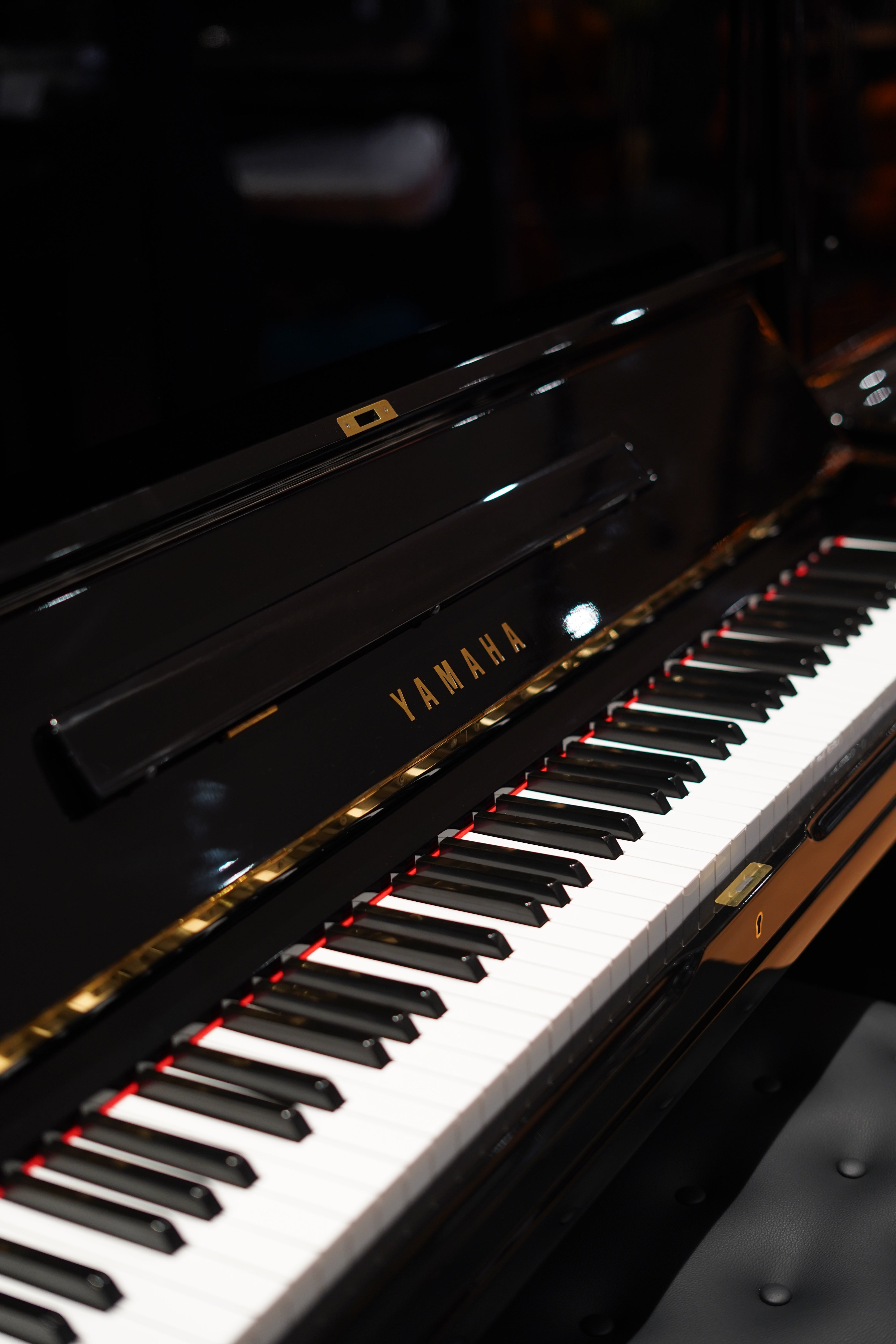 Yamaha U3H Acoustic Upright Piano Black 1970+