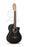 Alhambra Black Satin CW EZ Solid Cedar Top Classical Guitar with Pickup