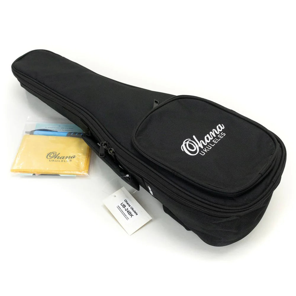 Ohana CK-25C-CL Signature Cynthia Lin Solid Mahogany Top Ukulele