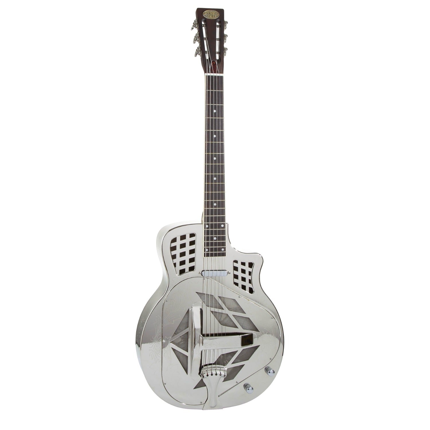 Bourbon Street BSR-3C-NC-EN Nickel Resonator Steel Guitar *CLEARANCE