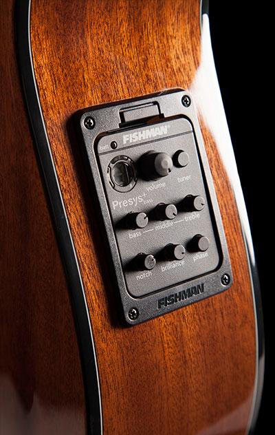 Ohana OBU-22 Solid Spruce Top Ukulele-Bass