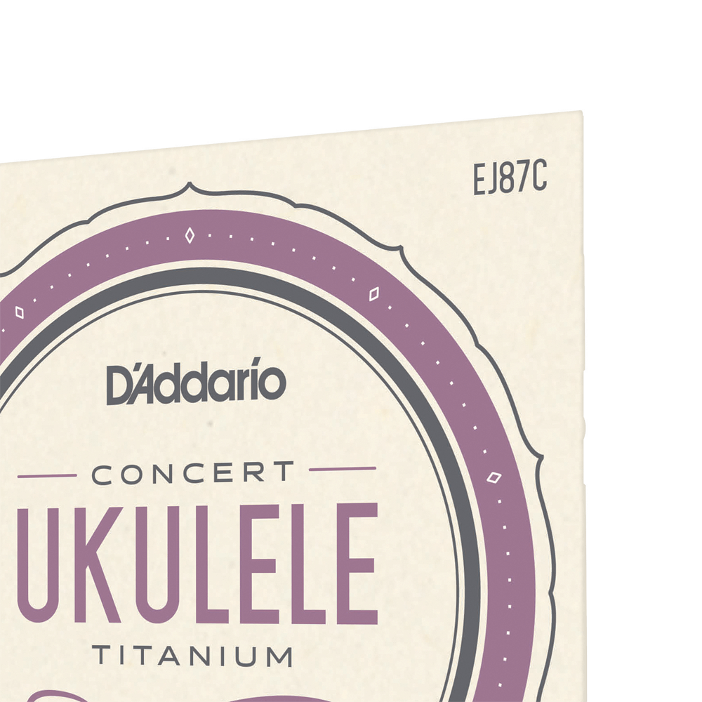 Daddario Titanium Concert Ukulele String Set
