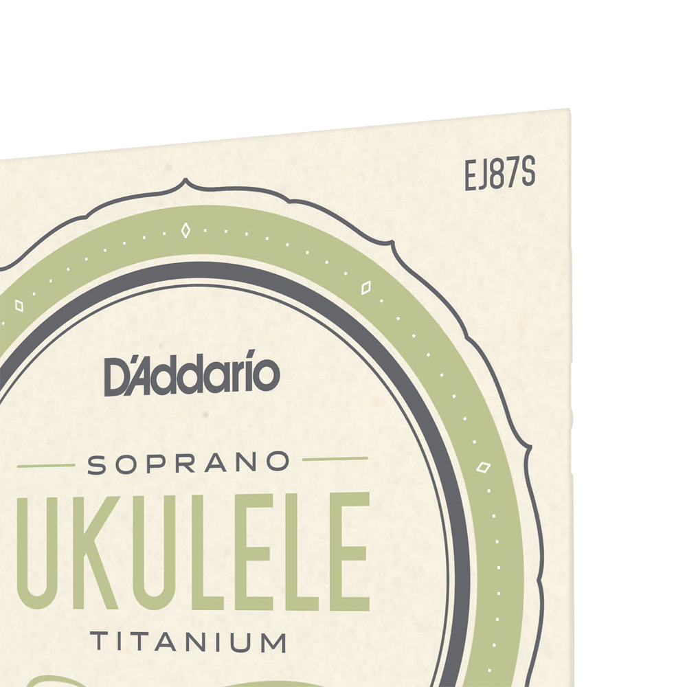 Daddario Titanium Soprano Ukulele String Set