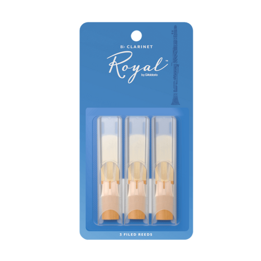 Royal Bb Clarinet Reeds Pack of 3