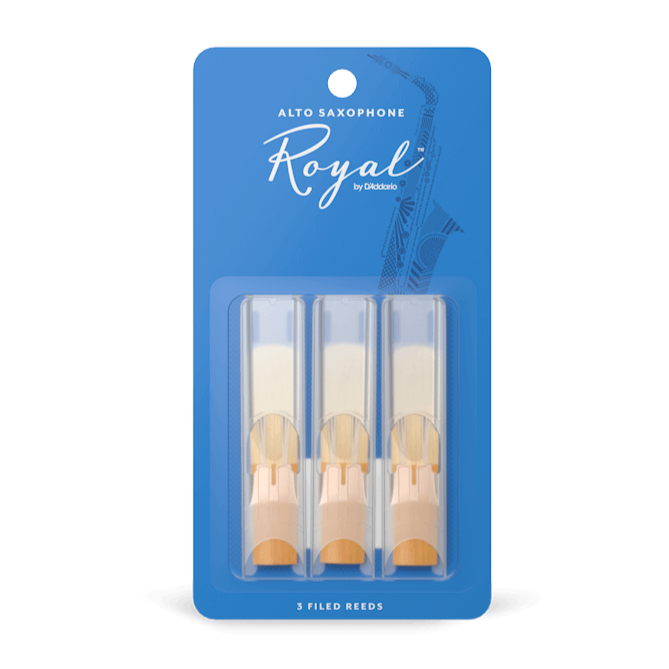 Royal Alto Saxophone Reeds Pack of 3