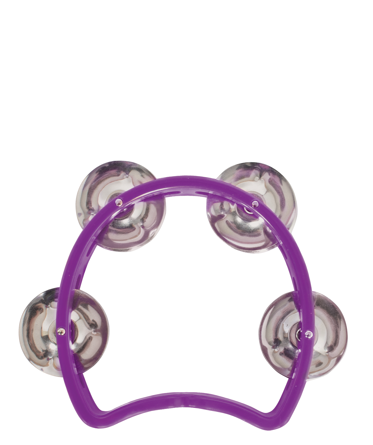 Mano Percussion 3.5" Tambourine with 4 Pairs of Jingles (7 Colours)