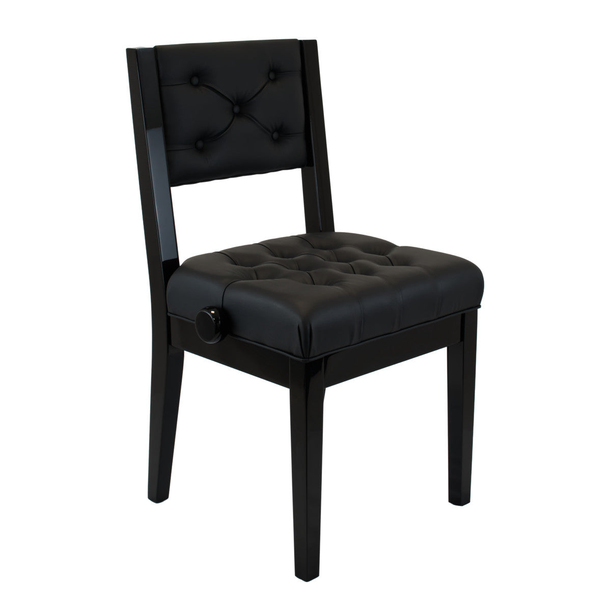 QEP Adjustable Piano Bench with Back Rest