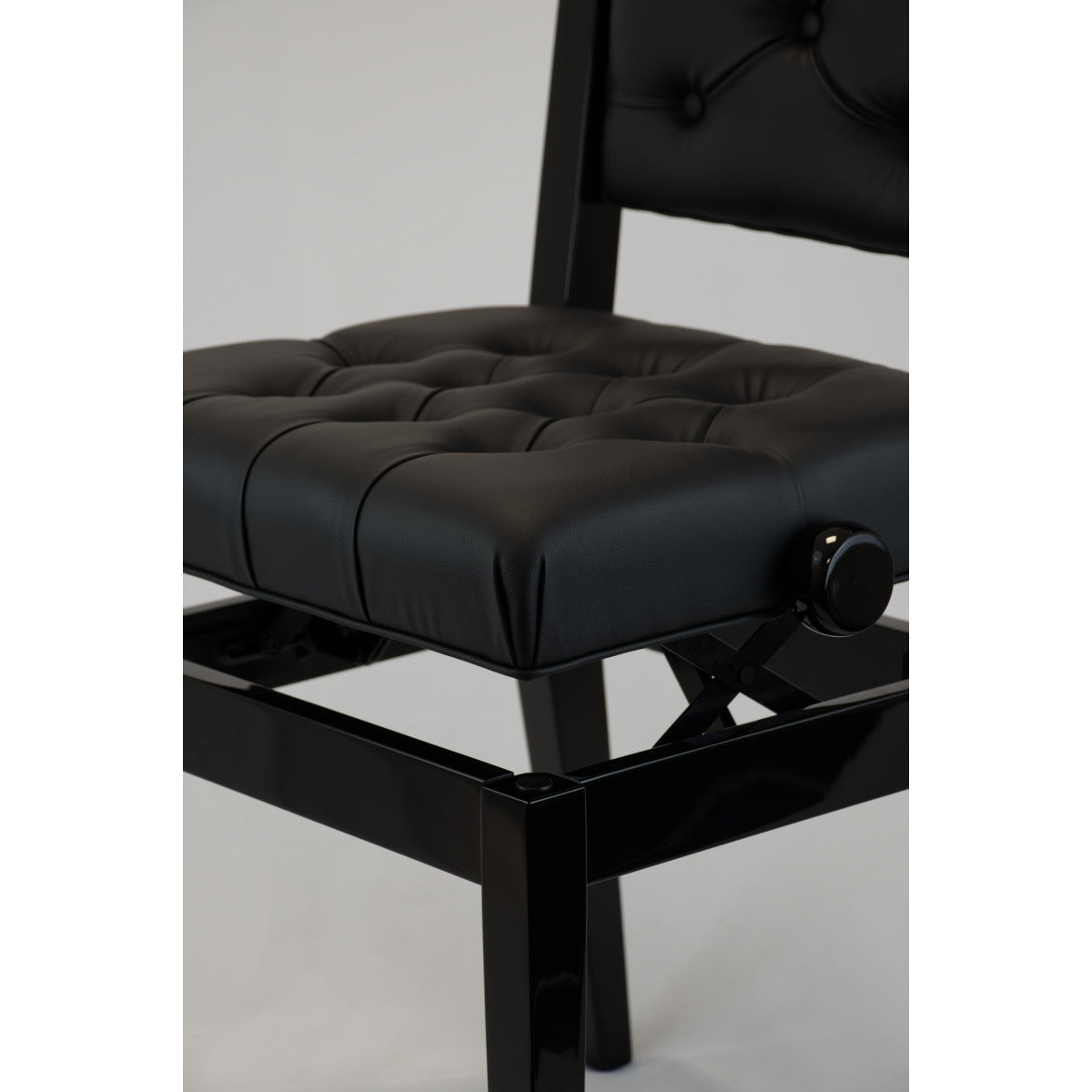 QEP Adjustable Piano Bench with Back Rest