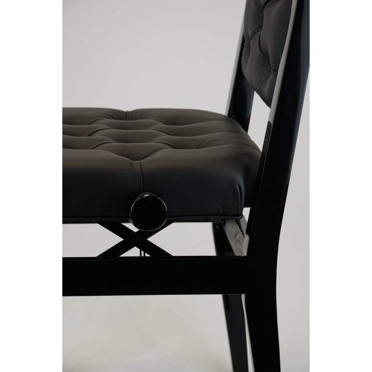 QEP Adjustable Piano Bench with Back Rest