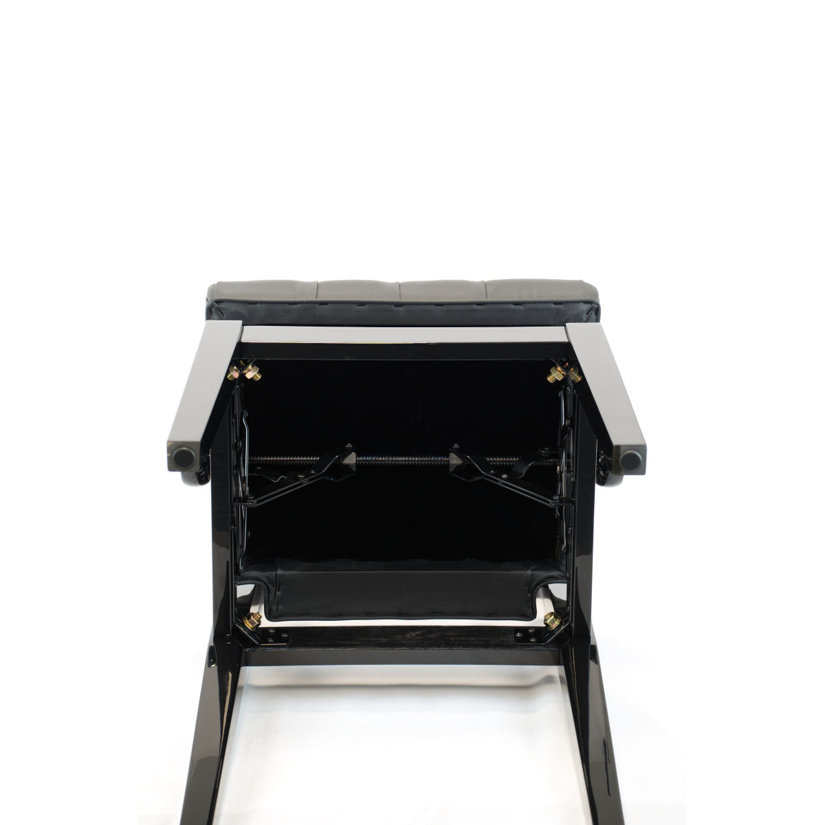 QEP Adjustable Piano Bench with Back Rest
