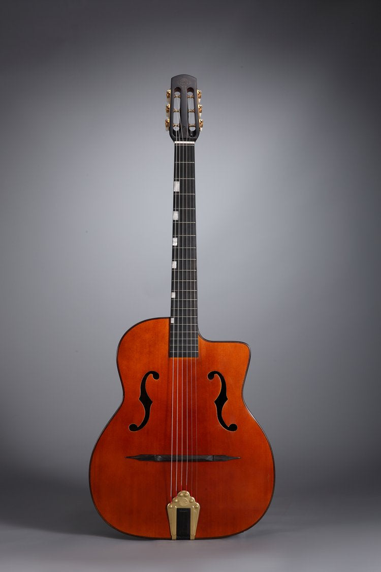 Altamira M01F Spruce Solid Top Gypsy Jazz Guitar