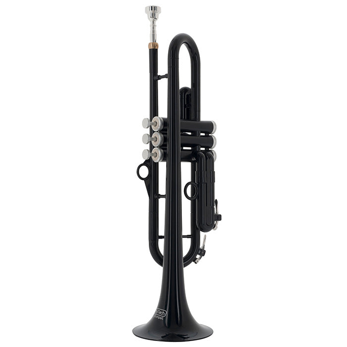 pTrumpet Hytech Metal and Polymer Trumpet Pbone Music Black
