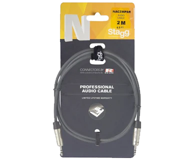 Stagg 2m Stereo 3.5mm Aux Cable