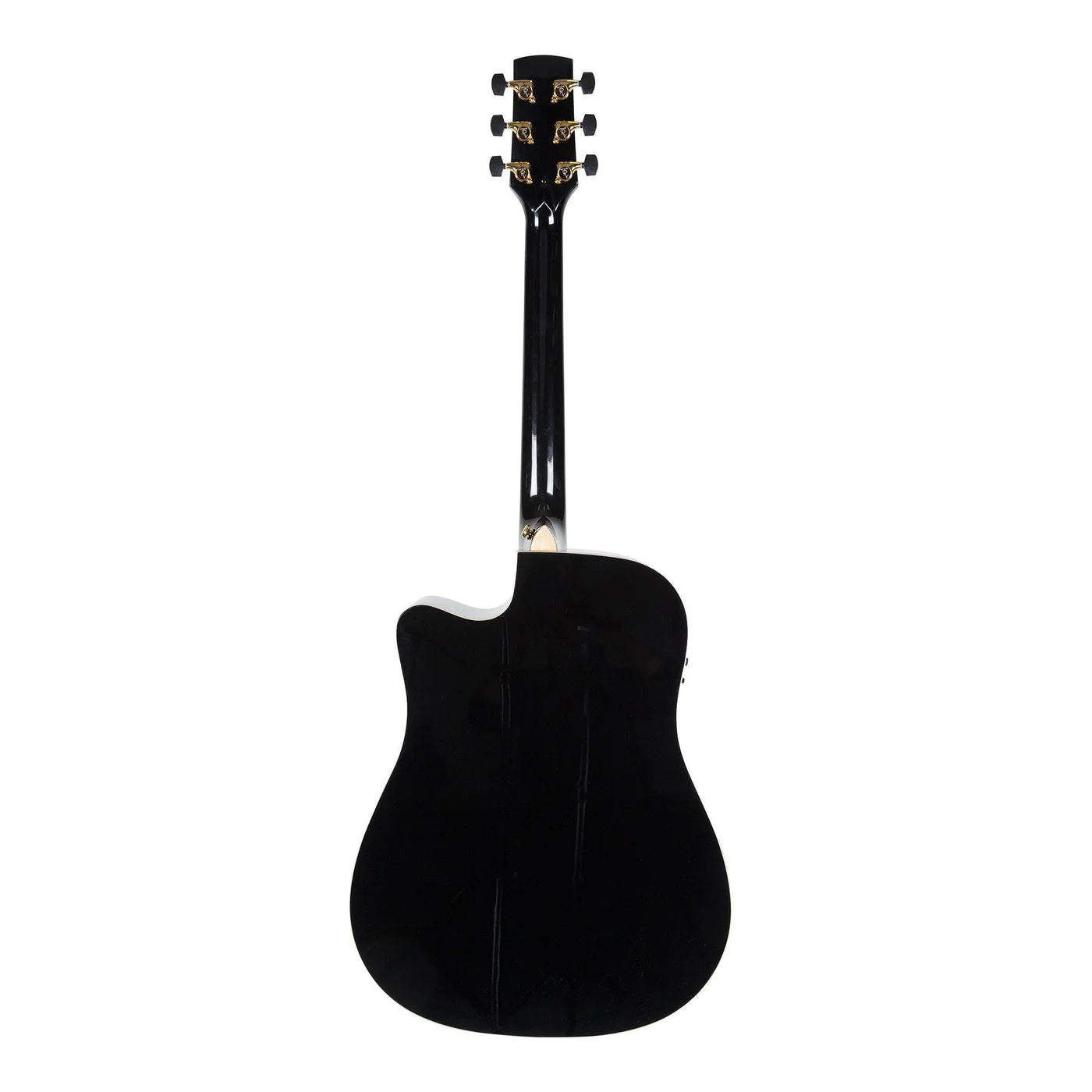 Martinez Timberidge '3 Series' Solid Spruce Top Dreadnought Pickup 'Tree of Life'