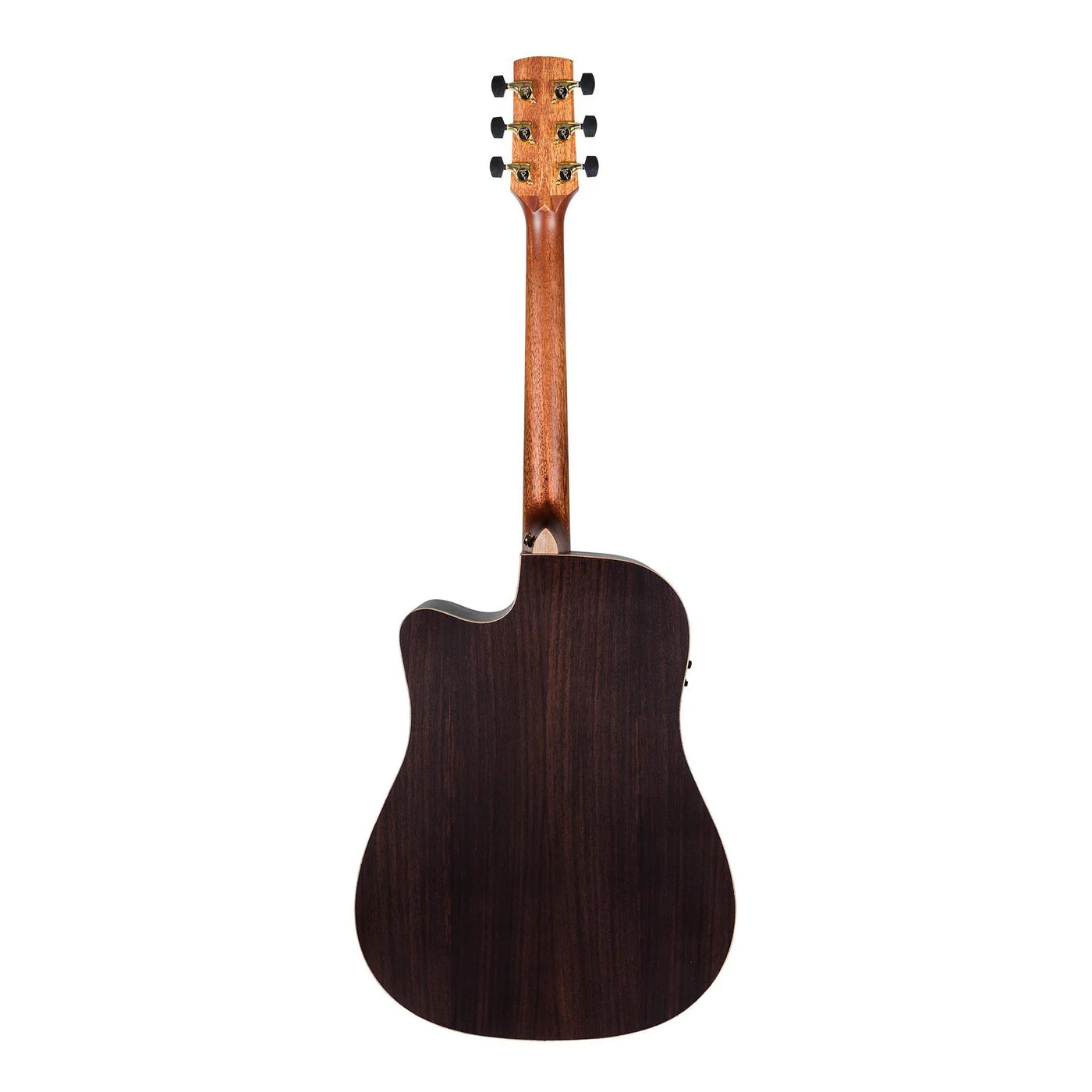 Martinez Timberidge '3 Series' Solid Spruce Top Dreadnought Pickup 'Tree of Life'