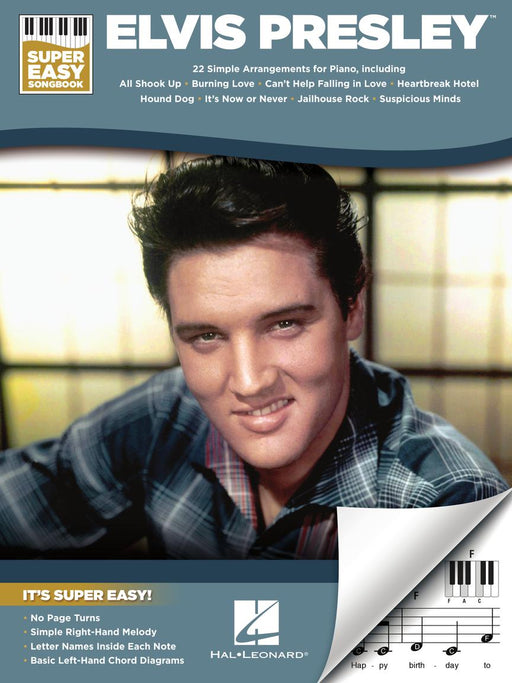 Super Easy Songbook - Elvis Presley 22 Simple Arrangements for Piano