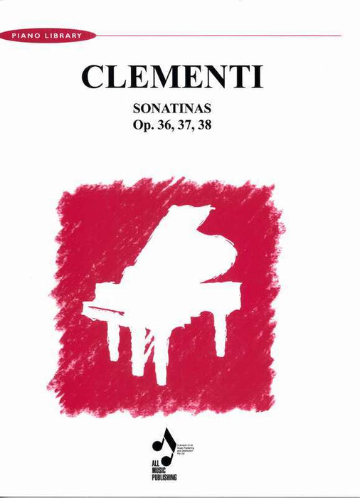 Clementi Sonatinas for Piano Op 36 37 38 Allans