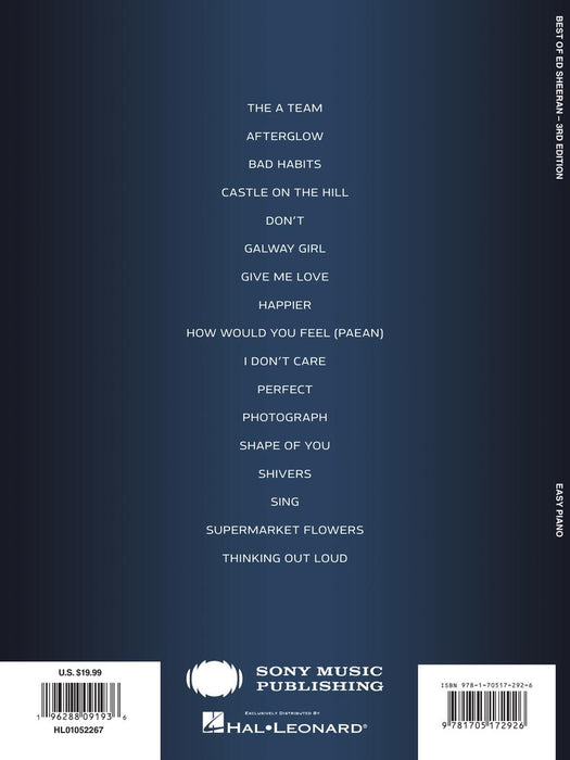 Perfect By Ed Sheeran - Easy Piano - Beginning Digital Sheet Music | Sheet Music Plus