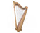 Pillar Harp 38 String Ashwood with Bag - Natural Ashwood