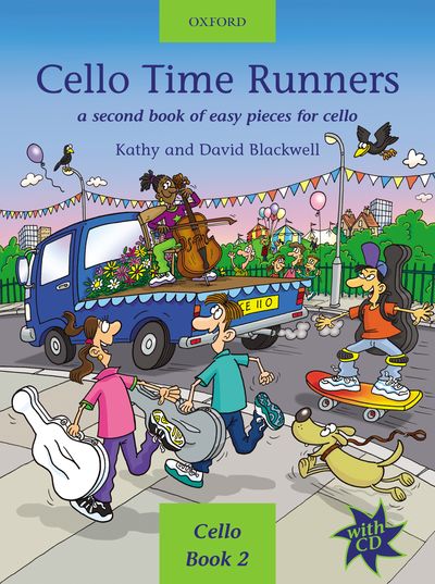 Cello Time Runners Book with Online Media