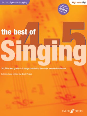 Best of Singing Grades 4-5 High Voice Book / CD