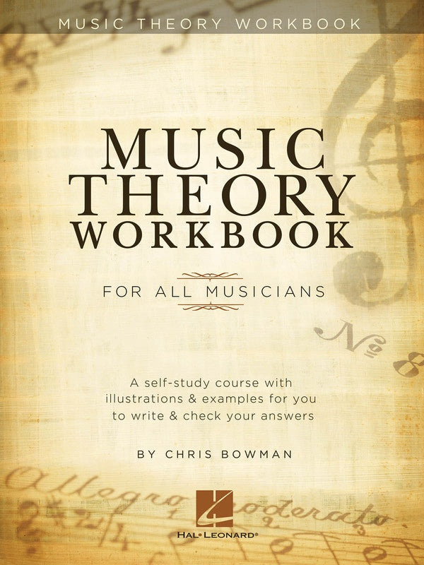Music Theory Workbook by Chris Bowman