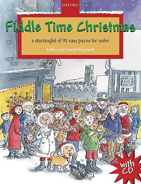 Fiddle Time Christmas Book/Cd by
