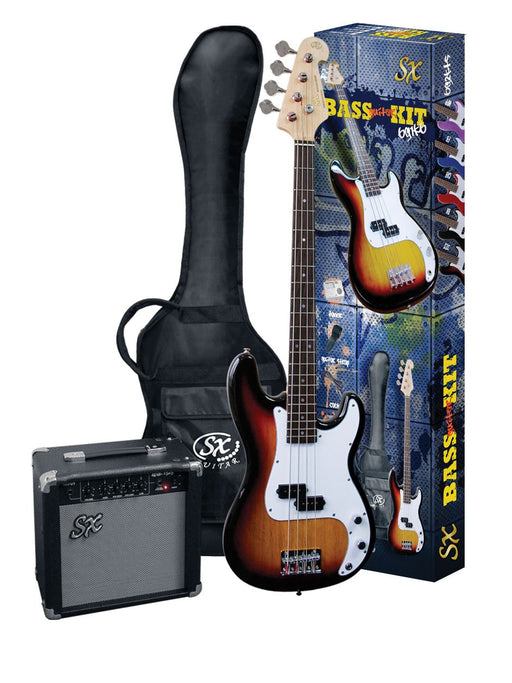 Sx Electric Bass Package by Sx