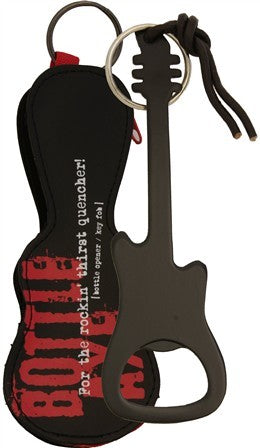 Bottle Opener/ Key Ring for Guitarists by