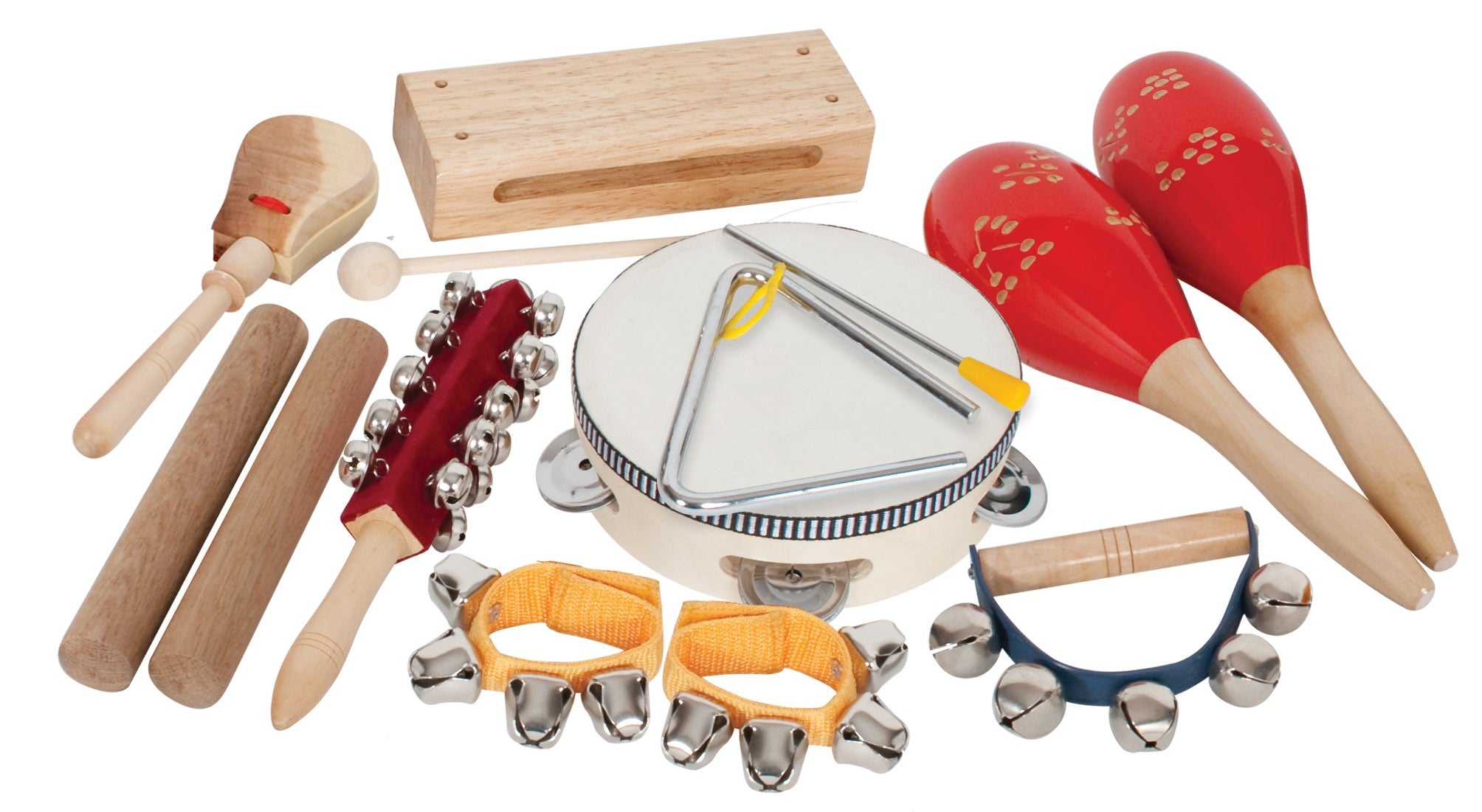Percussion Pack 9 Pieces with Bag by