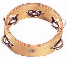 6 Inch Headless Tambourine with 5 Pairs of Jingles by