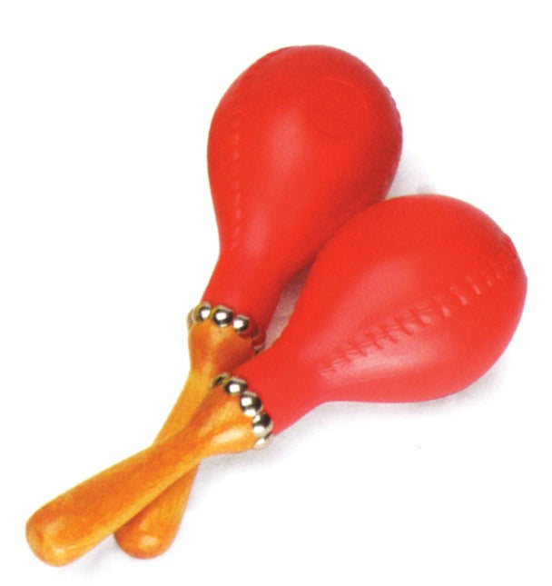 Oval Shape Heavy Duty Pair of Loud Maracas by
