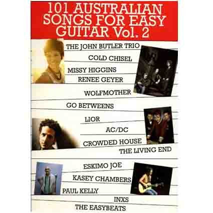 101 Australian Songs Easy Guitar Vol 2 by